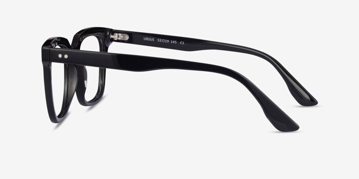 Ursus Black Acetate Eyeglass Frames from EyeBuyDirect