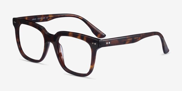 Ursus Tortoise AcetateEyeglass Frames from EyeBuyDirect, Angle View