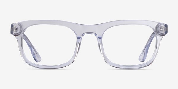 Smoky Transparent Acétate Montures de lunettes de vue