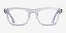 Smoky Clear AcetateEyeglass Frames from EyeBuyDirect, Front View