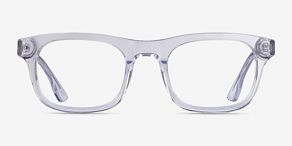 Smoky Transparent Acétate Montures de lunettes de vue