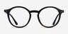 Piston Black Tortoise PlasticEyeglass Frames from EyeBuyDirect, Front View