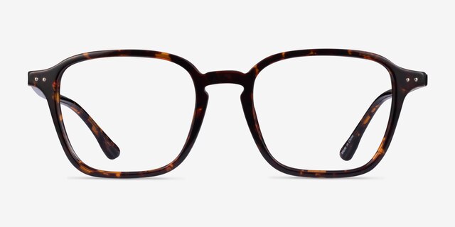 Whistler Tortoise PlasticEyeglass Frames from EyeBuyDirect, Front View