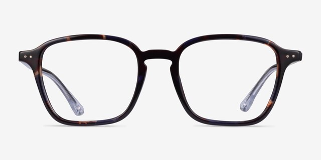 Whistler Floral Clear PlasticEyeglass Frames from EyeBuyDirect, Front View