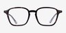 Whistler Floral Clear PlasticEyeglass Frames from EyeBuyDirect, Front View