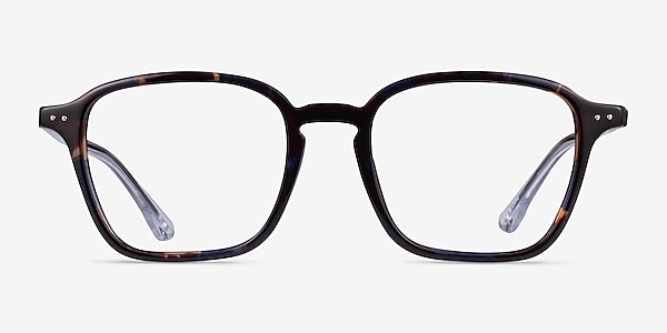 Whistler Floral Clear Plastic Eyeglass Frames
