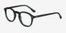 Cylinder Clear Green AcetateEyeglass Frames from EyeBuyDirect, Angle View