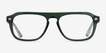 Cedar Clear Green AcetateEyeglass Frames from EyeBuyDirect, Front View