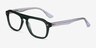 Cedar Clear Green AcetateEyeglass Frames from EyeBuyDirect, Angle View