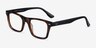 Hemlock Tortoise AcetateEyeglass Frames from EyeBuyDirect, Angle View