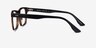 Hemlock Tortoise AcetateEyeglass Frames from EyeBuyDirect, Side View