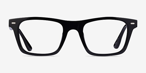 Hemlock Black Acetate Eyeglass Frames