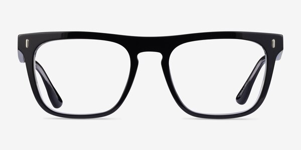Canteen Black Clear Acétate Montures de lunettes de vue