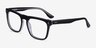 Canteen Black Clear AcétateMontures de lunettes de vue d'EyeBuyDirect, Vue d'Angle