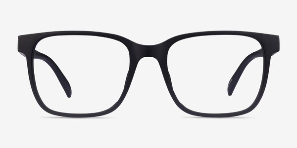 Alder Matte Black Éco-responsable Montures de lunettes de vue