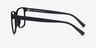 Alder Matte Black PlasticEyeglass Frames from EyeBuyDirect, Side View
