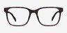 Alder Matte Tortoise PlasticEyeglass Frames from EyeBuyDirect, Front View