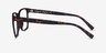 Alder Matte Tortoise PlasticEyeglass Frames from EyeBuyDirect, Side View