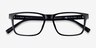 Beech Black PlasticEyeglass Frames from EyeBuyDirect, Closed View