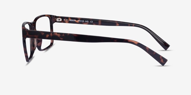 Beech Tortoise Eco-friendlyEyeglass Frames from EyeBuyDirect, Side View