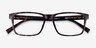 Beech Tortoise Eco-friendlyEyeglass Frames from EyeBuyDirect, Closed View
