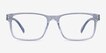 Beech Clear PlasticEyeglass Frames from EyeBuyDirect, Front View