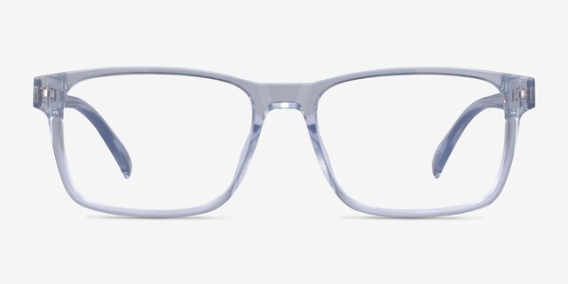Beech Clear PlasticEyeglass Frames from EyeBuyDirect, Front View