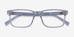 Beech Clear PlasticEyeglass Frames from EyeBuyDirect, Closed View