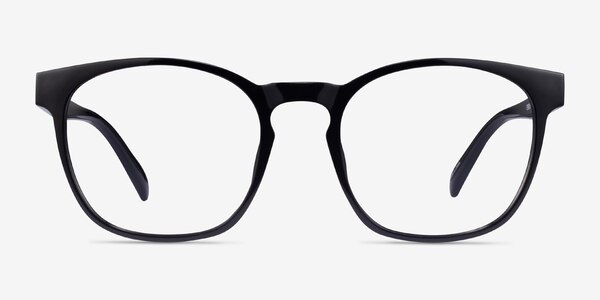 Oakwood Black Eco-friendly Eyeglass Frames