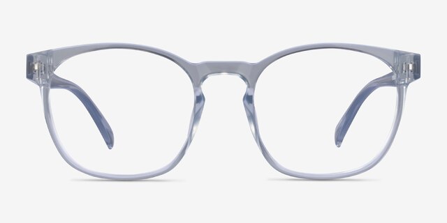 Oakwood Clear Eco-friendlyEyeglass Frames from EyeBuyDirect, Front View
