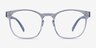 Oakwood Clear Eco-friendlyEyeglass Frames from EyeBuyDirect, Front View