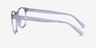 Oakwood Clear Eco-friendlyEyeglass Frames from EyeBuyDirect, Side View