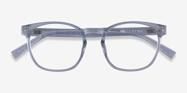 Oakwood Clear Eco-friendlyEyeglass Frames from EyeBuyDirect, Closed View