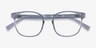 Oakwood Clear Eco-friendlyEyeglass Frames from EyeBuyDirect, Closed View