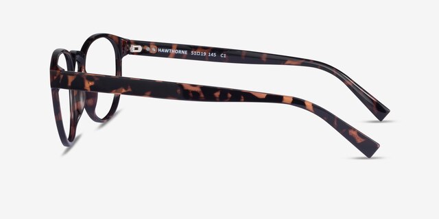Hawthorne Tortoise Eco-friendlyEyeglass Frames from EyeBuyDirect, Side View