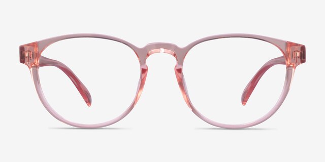 Hawthorne Clear Nude PlasticEyeglass Frames from EyeBuyDirect, Front View