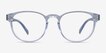 Hawthorne Clear PlasticEyeglass Frames from EyeBuyDirect, Front View