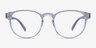 Hawthorne Clear PlasticEyeglass Frames from EyeBuyDirect, Front View