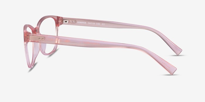 Juniper Clear Nude Eco-friendly Eyeglass Frames from EyeBuyDirect