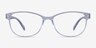 Juniper Clear PlasticEyeglass Frames from EyeBuyDirect, Front View