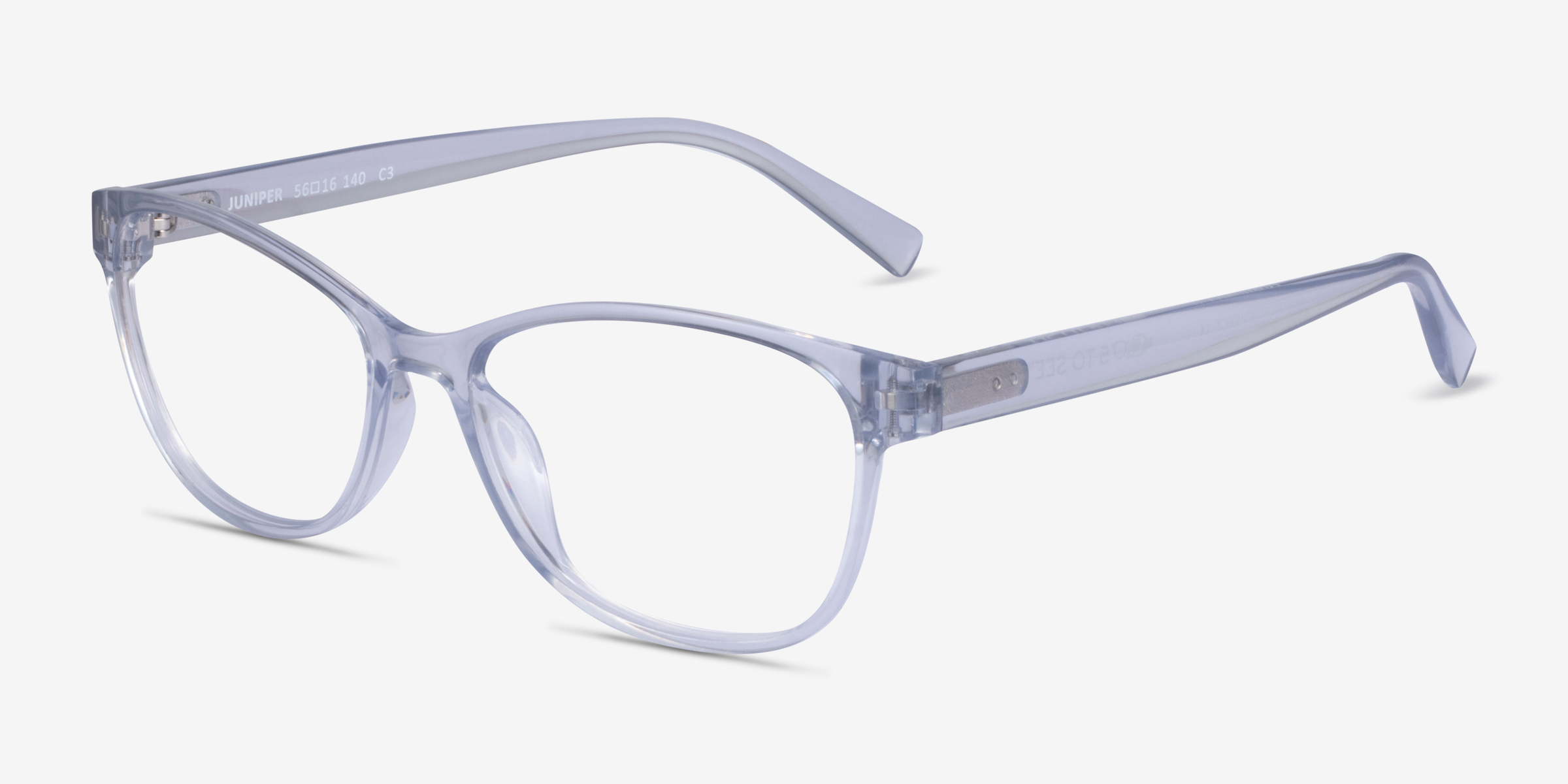 Juniper Cat Eye Clear Glasses For Women Eyebuydirect Canada