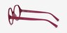 Cypress Matte Red Eco-friendlyEyeglass Frames from EyeBuyDirect, Side View