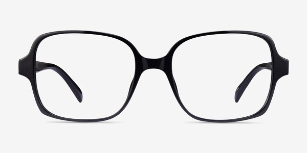 Poplar Noir Éco-responsable Montures de lunettes de vue