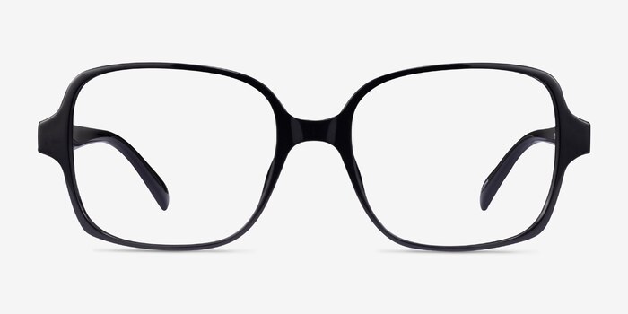 Poplar Black Eco-friendly Eyeglass Frames from EyeBuyDirect