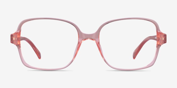 Poplar Clear Nude Eco-friendly Eyeglass Frames from EyeBuyDirect