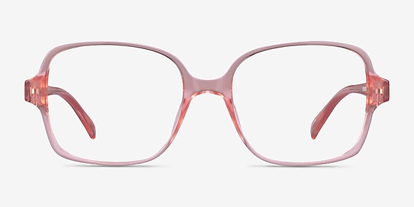 Poplar Clear Nude Plastique Montures de lunettes de vue