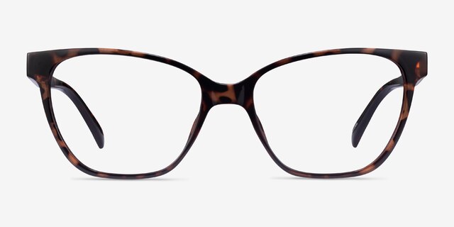 Almond Écailles PlastiqueMontures de lunettes de vue d'EyeBuyDirect, Vue de Face