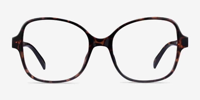 Arolla Tortoise PlasticEyeglass Frames from EyeBuyDirect, Front View