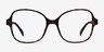 Arolla Tortoise PlasticEyeglass Frames from EyeBuyDirect, Front View