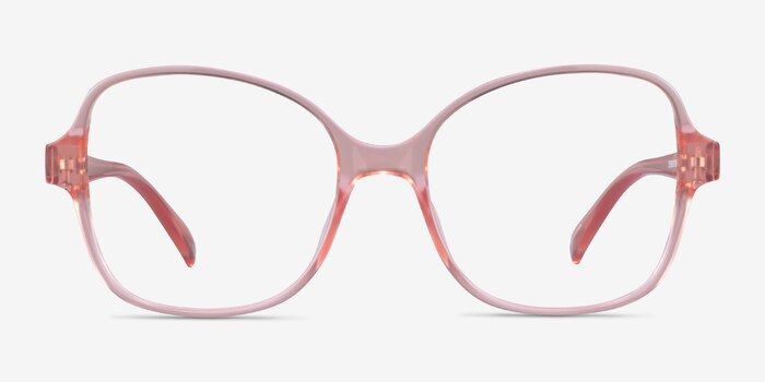 Arolla Clear Nude Eco-friendly Eyeglass Frames from EyeBuyDirect